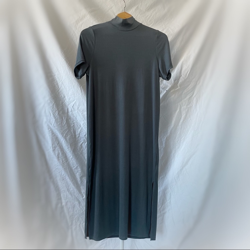 🇨🇦PAPER LABEL grey dress size s - Picture 2 of 9